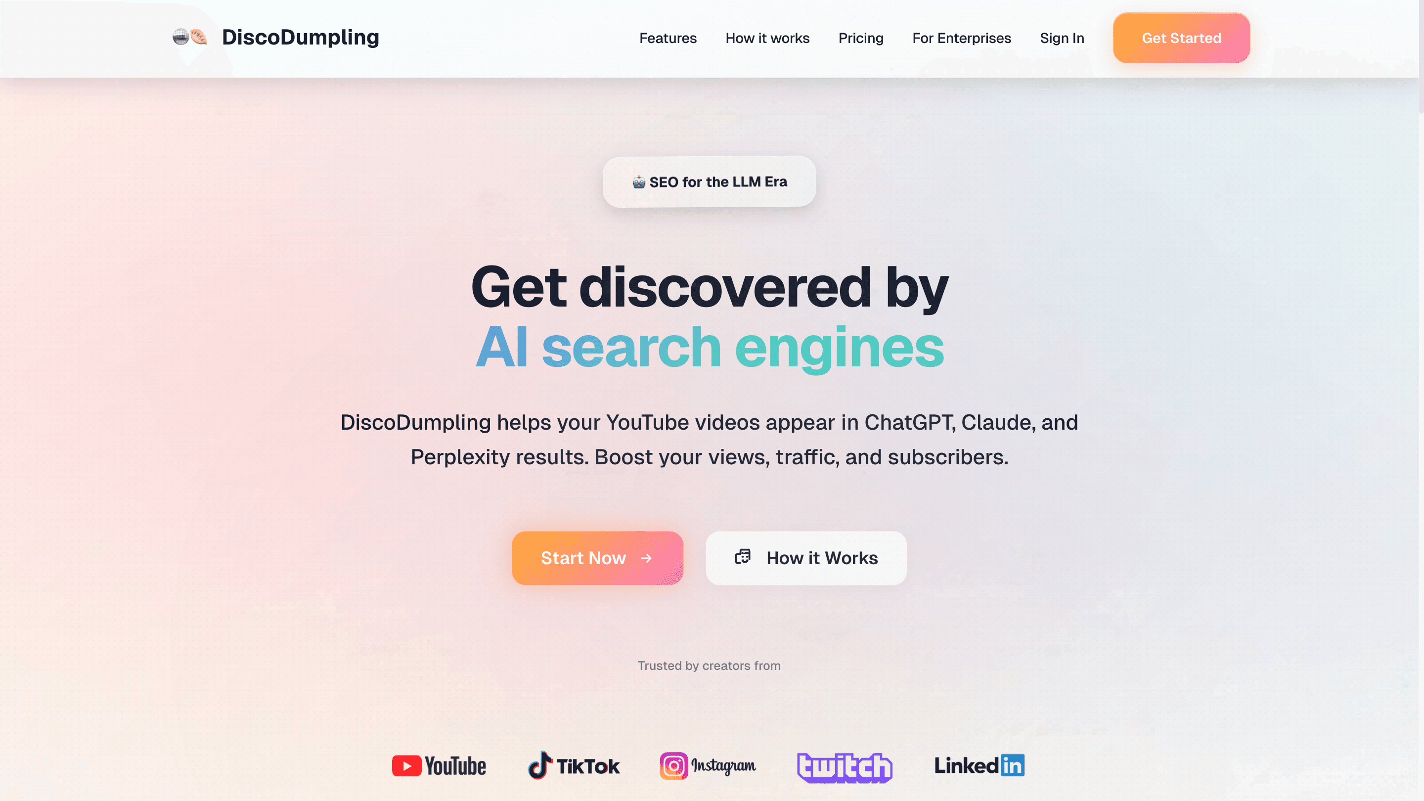 DiscoDumpling - AI SEO for DTC Brands